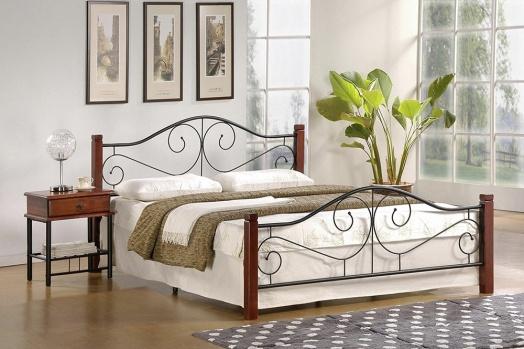 Кровать VIOLETTA 160 античная черешня