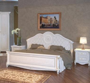 Кровать Да Винчи Белый штрих (1800х2000)
