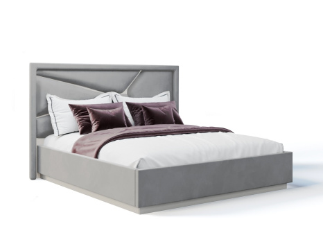 Кровать ЛЕЙЛА серый 160х200