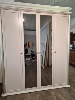 Шкаф 4-х дв. ДИАНА бежевый