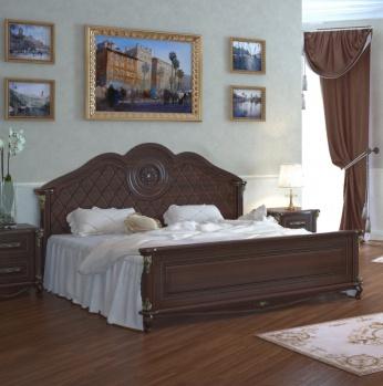 Кровать Да Винчи Орех (1600х2000)