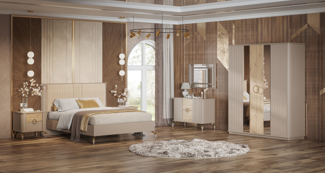 Спальня МАДРИД бежевый