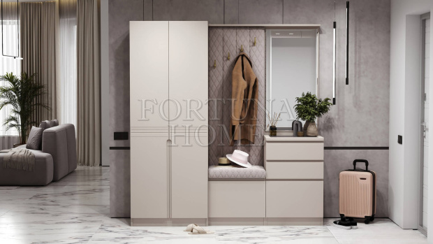 Прихожая АТЛАНТА крем