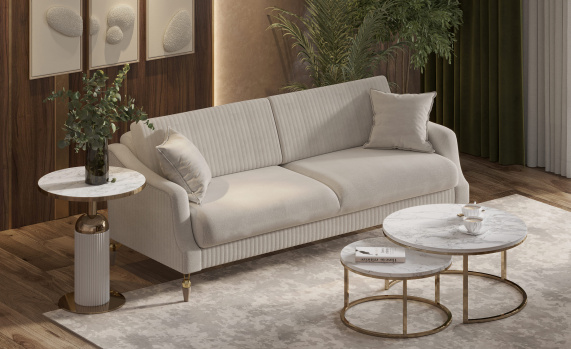 Диван МАДРИД бежевый