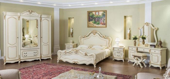 Спальня Мона Лиза Крем (кровать 180х200)