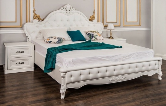 Кровать МИШЕЛЬ белый/матовый с Подъёмным Механизмом 180х200