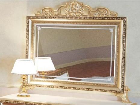 Зеркало Версаль Слоновая кость (без короны)