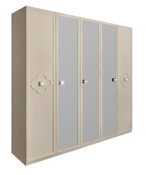 Шкаф 5-ти дв. ФЕЛИСИЯ бежевый