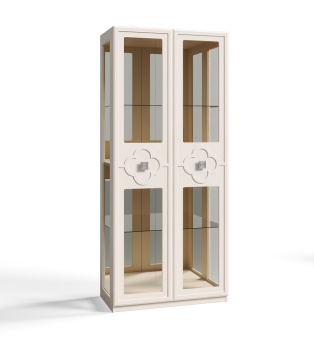 Витрина 2-х дв. ФЕЛИСИЯ бежевый