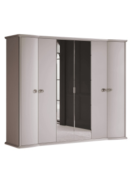 Шкаф 6-ти дв. ВЕРОНА бежевый