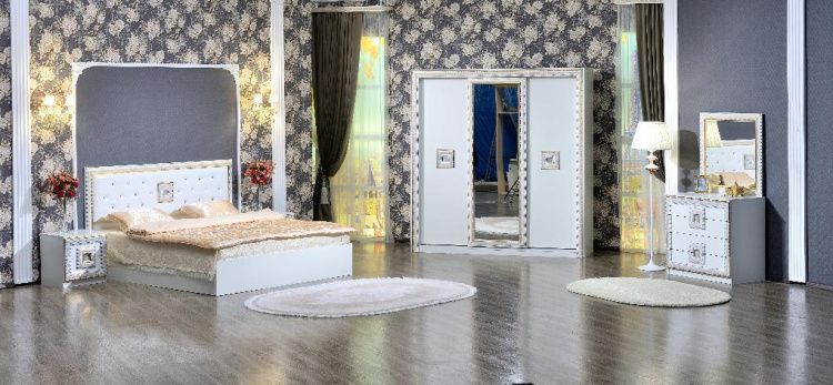 Спальня БОГЕМИЯ 3 белый