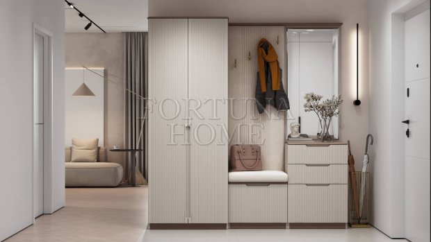 Прихожая НАОМИ крем