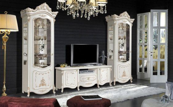 Гостиная АМЕЛИ слоновая кость