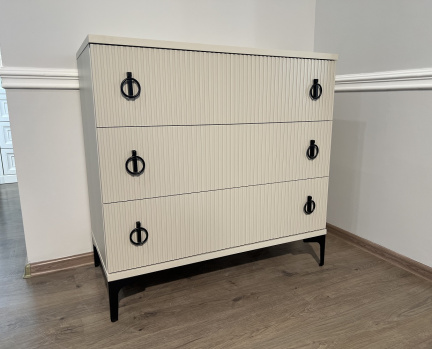 Комод СТЕЛЛА ярко серый