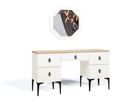 Туалетный стол СТЕЛЛА белый