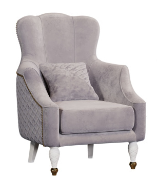 Кресло ПРАДО крем/золото